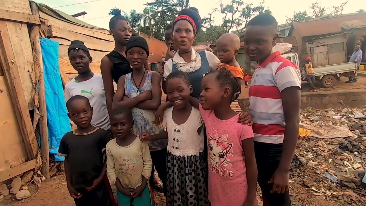 How a mother of 16 survives the Katwe slums of Kampala, Uganda