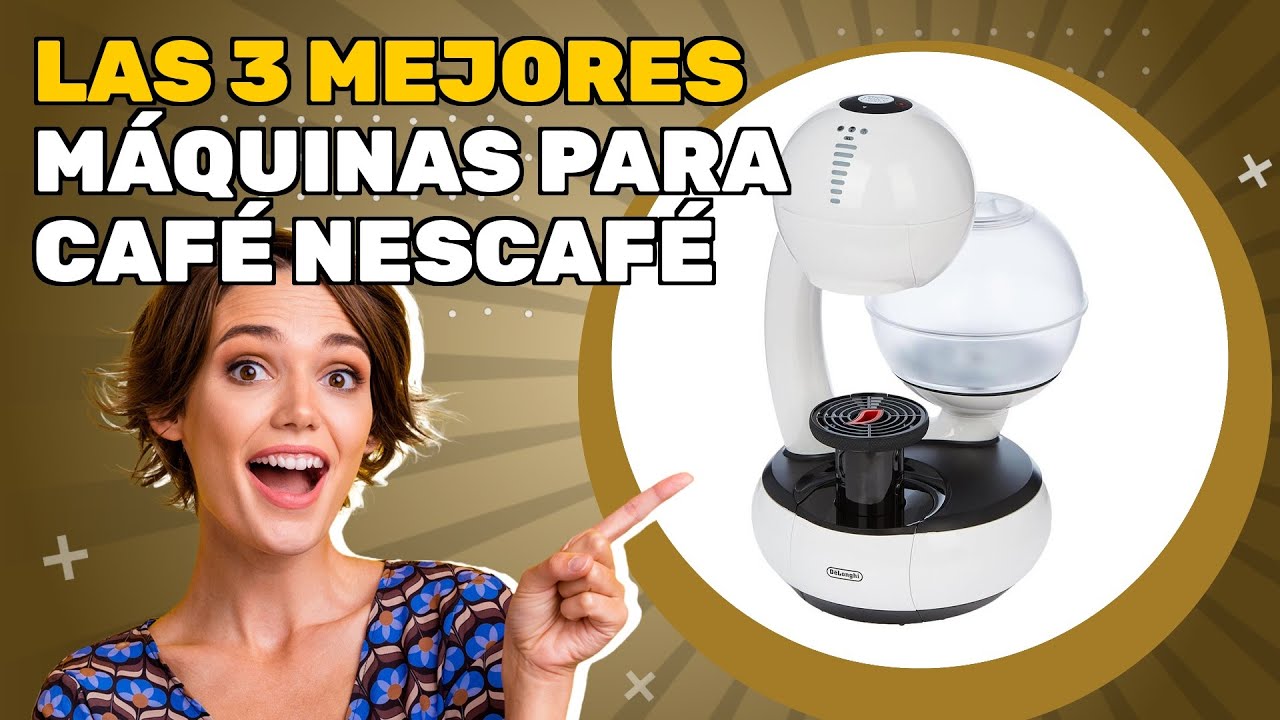 Las 3 mejores máquinas para café nescafé 2026: ¿cuál te conviene comprar?