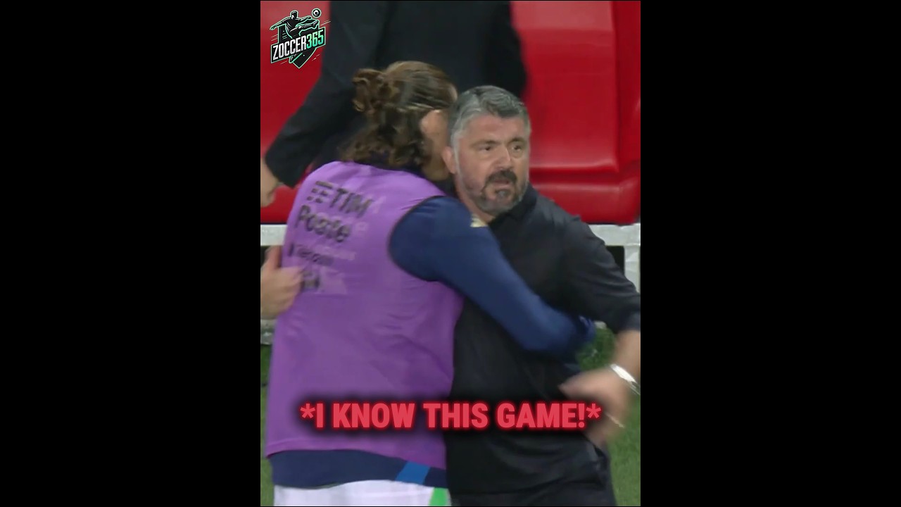 Italian Coach Know His Players! 😎