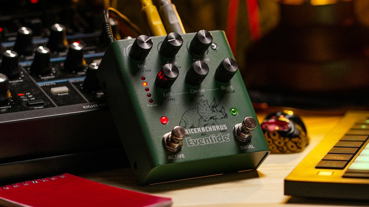 Triple Chorus In Stereo //  Eventide TriceraChorus For Synths