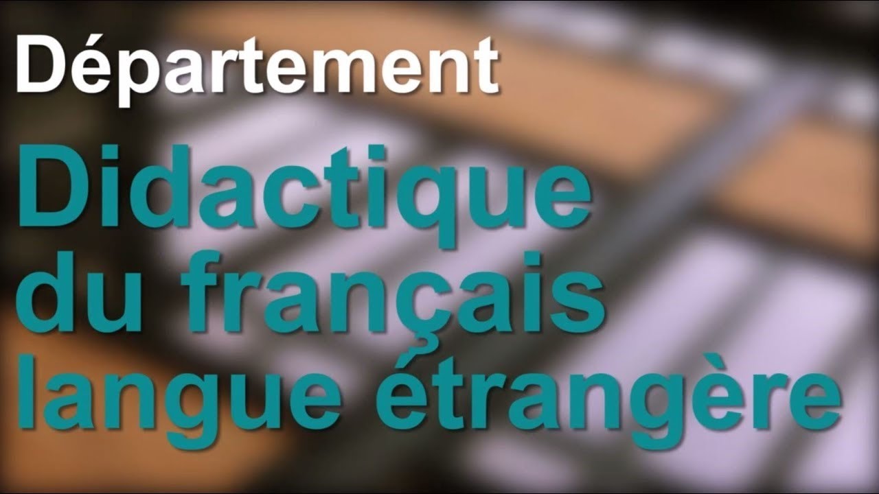 Définition de la didactique + les méthodes d'enseignement (partie1)