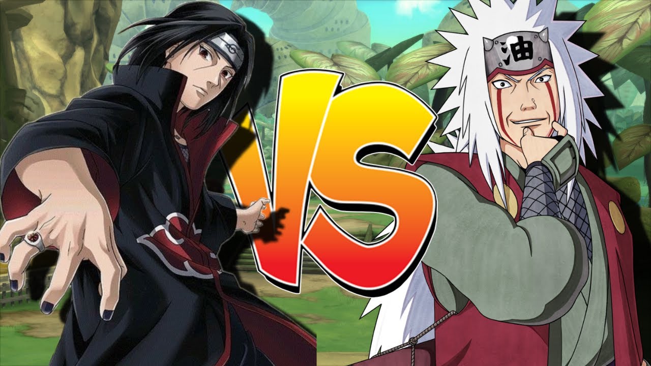 JIRAYA VS ITACHI UCHIHA !