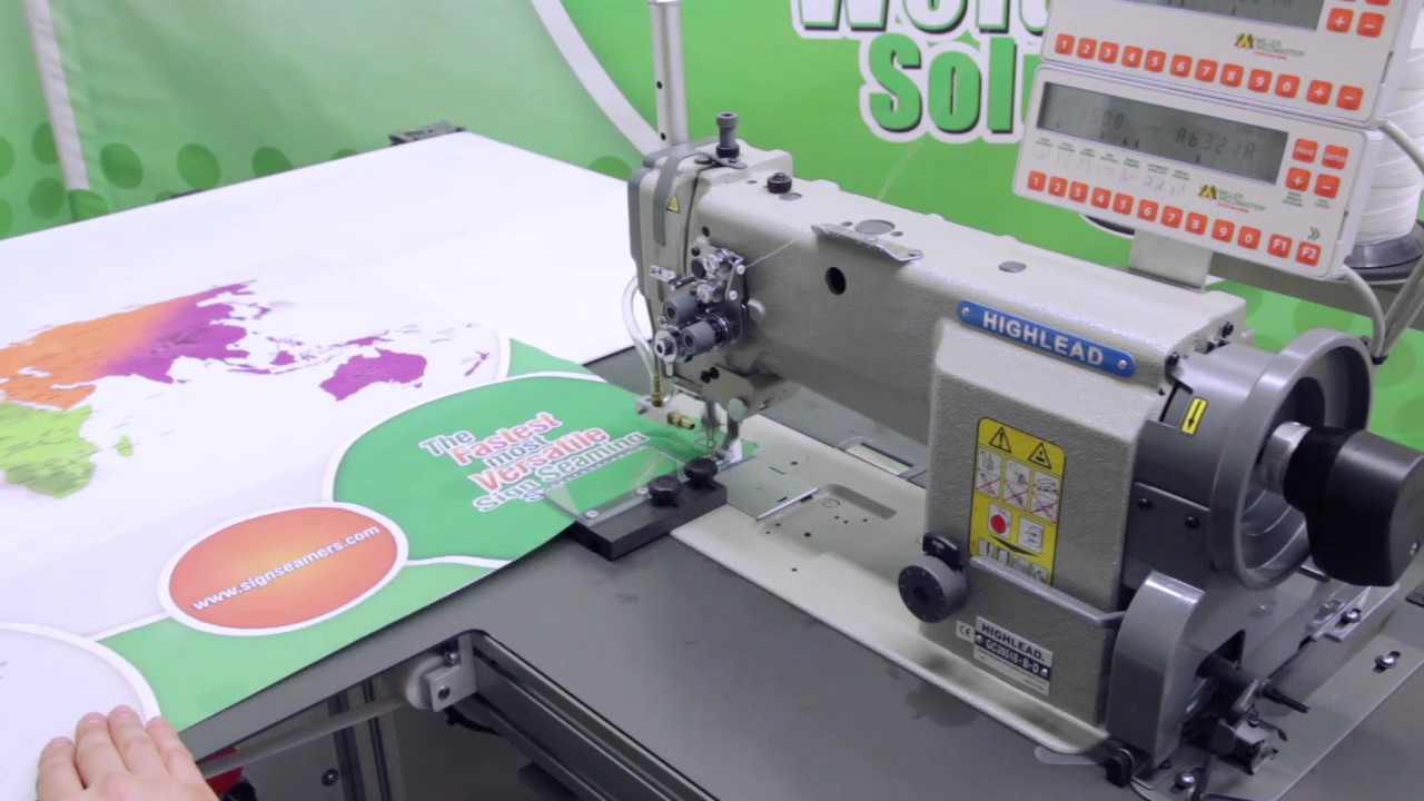 Sewing/Welding Machines for Banners & SEG Applications