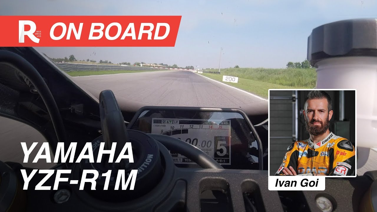 Yamaha YZF-R1M On Board Cremona Circuit - Ivan Goi