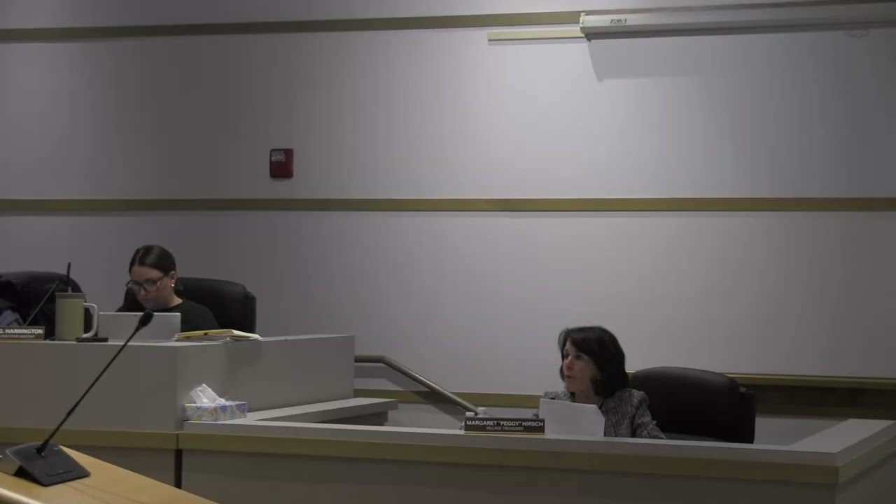 March 3 2026 Lake Barrington Board of Trustees Meeting