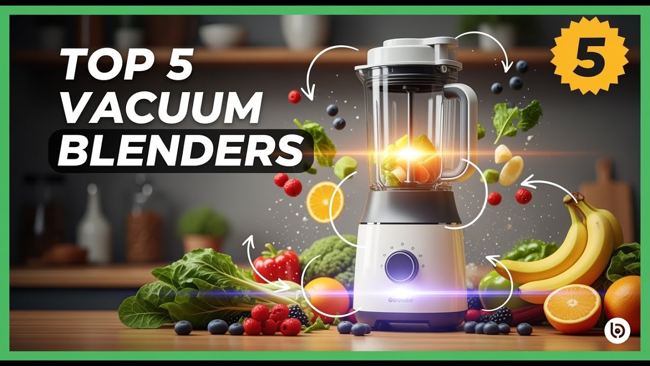 TOP 5 Best Vacuum Blender 2026 | For a Smoother, More Nutritious Blend