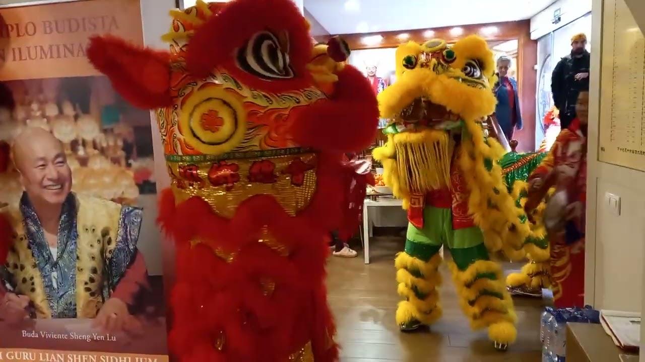 Año Nuevo Chino 2024 en el Templo Budista Gran Iluminación.