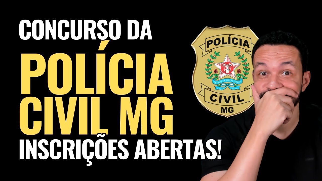 Concurso PCMG com inscrições abertas: O que fazer agora?