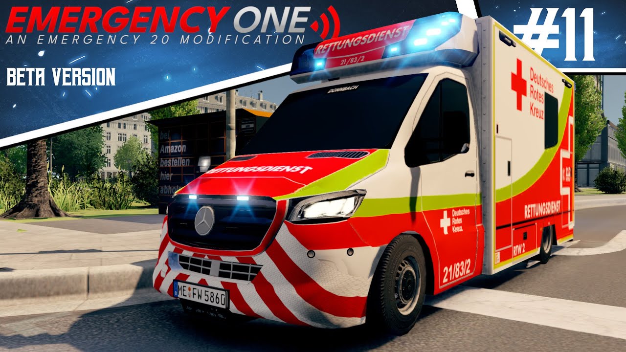 Emergency One [Emergency 20 Modifikation] 🚒 #11 - Notaufnahme am Limit! 😱 | Brandstedt | Beta