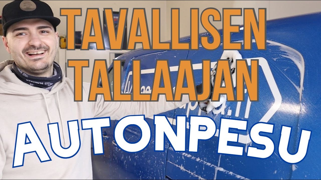Ohje helppoon autonpesuun - Virtasenkauppa