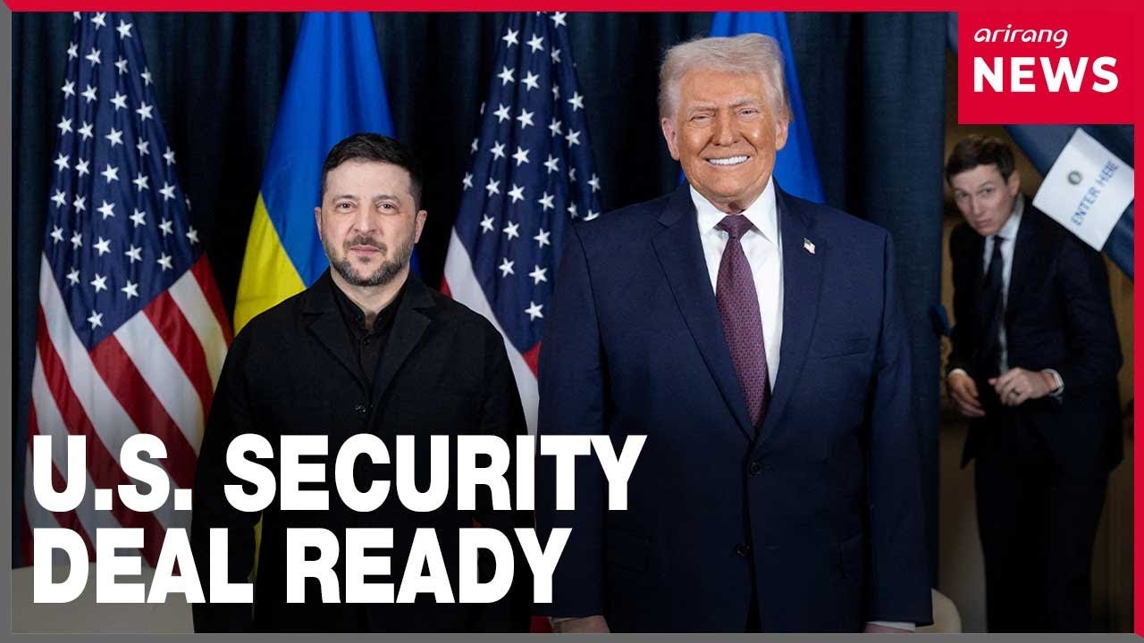 Zelenskyy says U.S. security guarantee is 100% ready