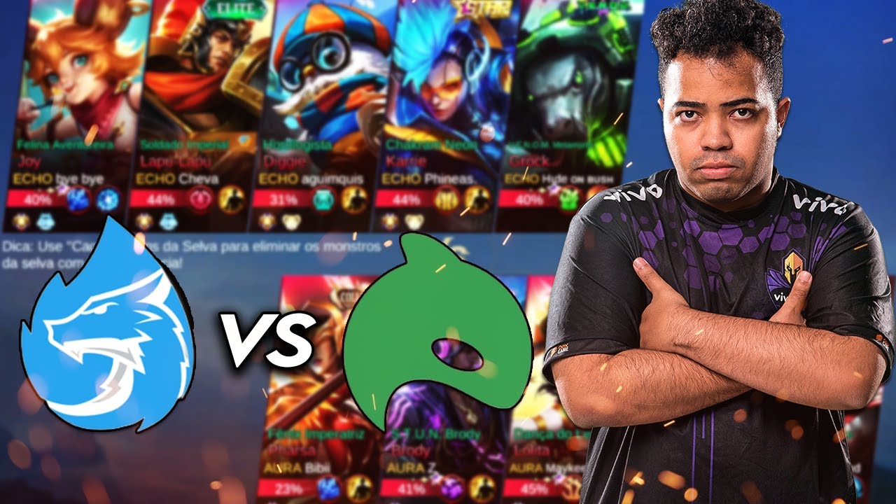 ZEZAO, MAYKE E JUMP NA AURA BR vs ECHO ARGENTINA | Torneio Campus Elysium - MLBB