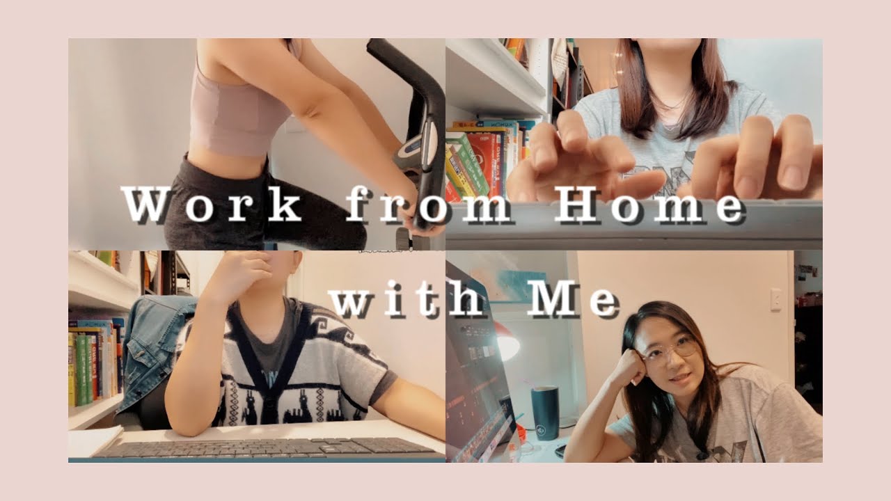 Work From Home Vlog｜高效居家办公日｜防疫居家办公｜一日三份工作｜妈妈，你的职业是什么？｜妈妈都是时间管理大师｜如何在家工作