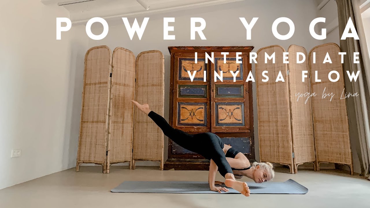 Power Vinyasa Flow (intermediate) - 32min - Yoga By Lina