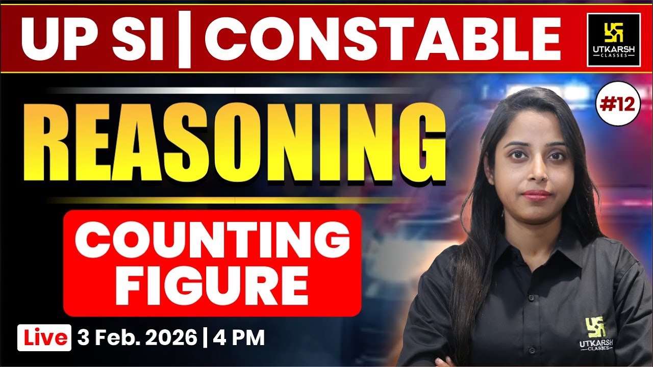 Figure Counting | Reasoning | UP Police Constable 2026 & UP SI 2026 | Priya Ma'am