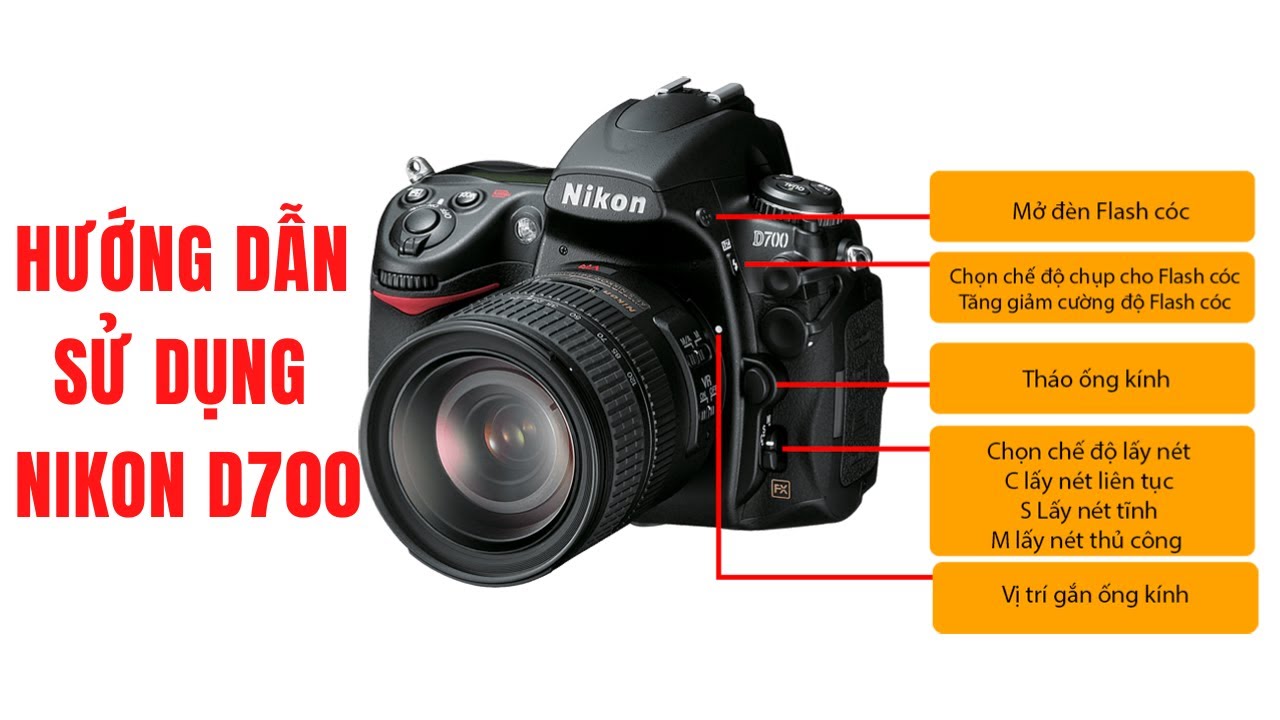 Hướng dẫn sử dụng Nikon D700