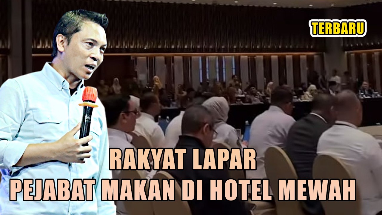 Rakyat Lapar, Pejabat Makan di Hotel Mewah