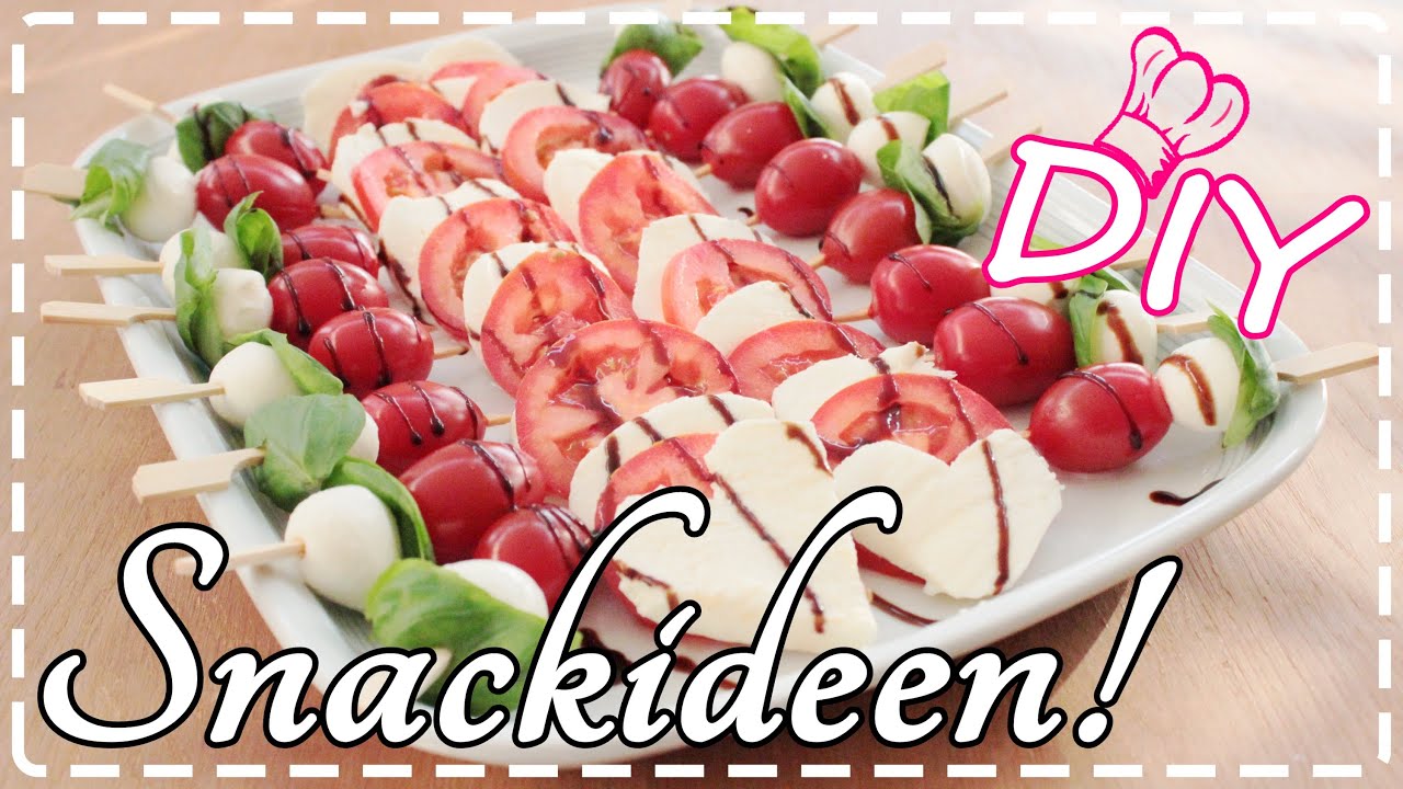 SNACKIDEEN für den Frühling - Schnell und einfach! - Rezept DIY