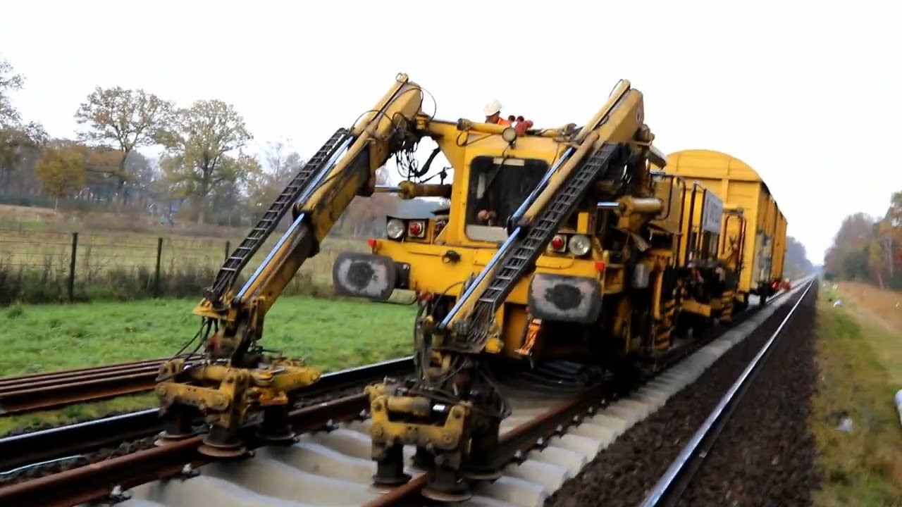 Groot Onderhoud Spoorlijn Winterswijk Aalten Werkzaamheden zondag 10 november 2024