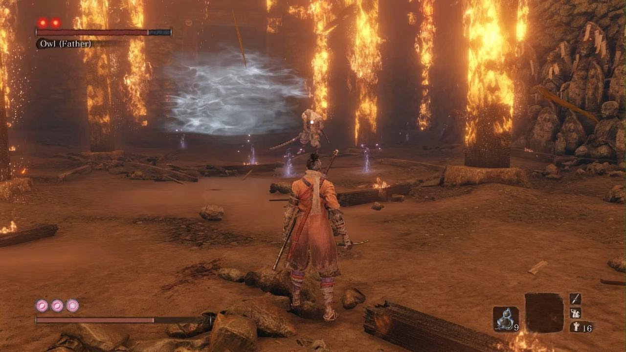 Sekiro Owl Boss Fight