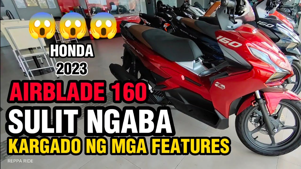 HONDA AIR BLADE 160 2023 FULL REVIEW, SPECS & PRICE #airblade160
