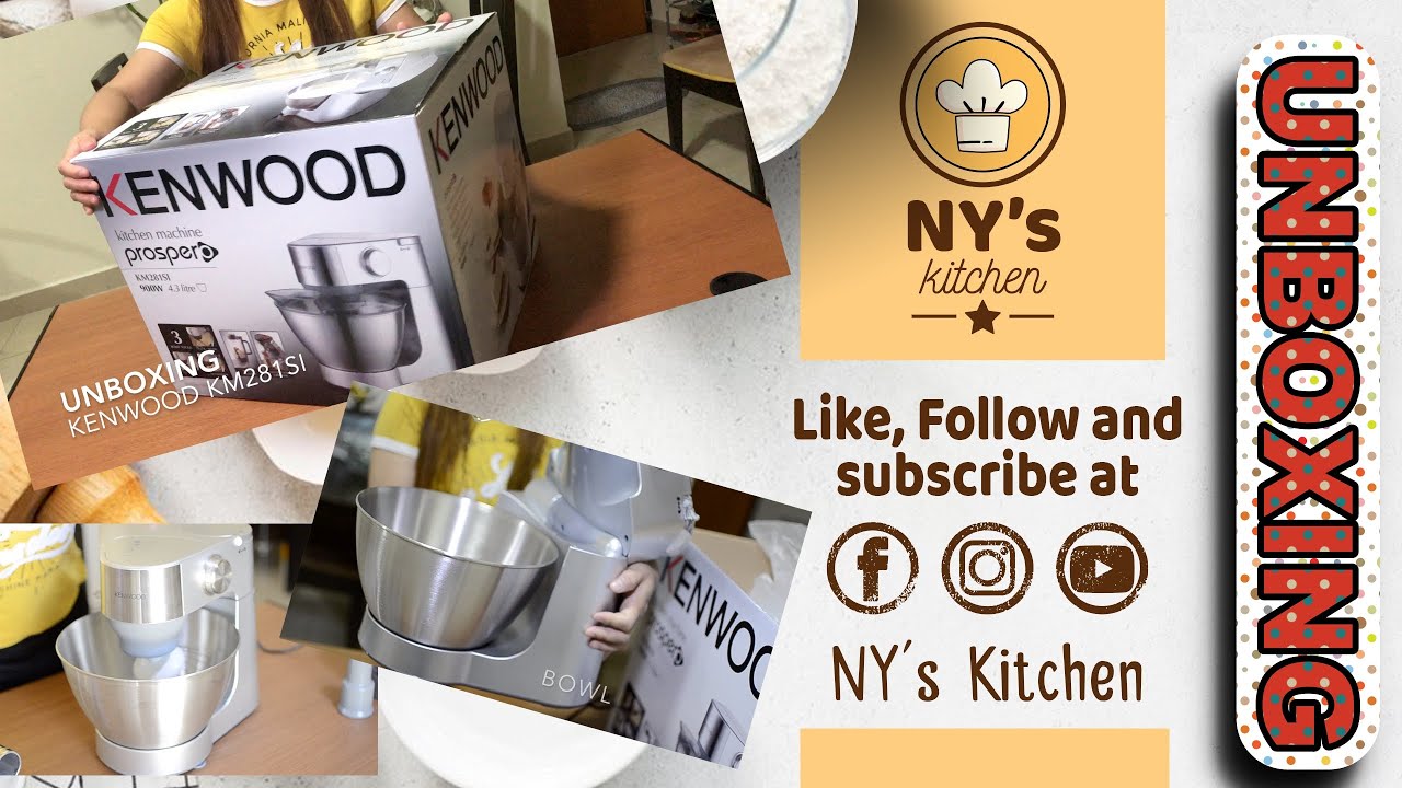 Unboxing Kenwood Stand Mixer KM28