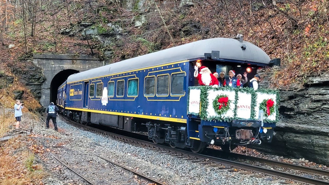The 83rd Annual Clinchfield Santa Train - November 22, 2025