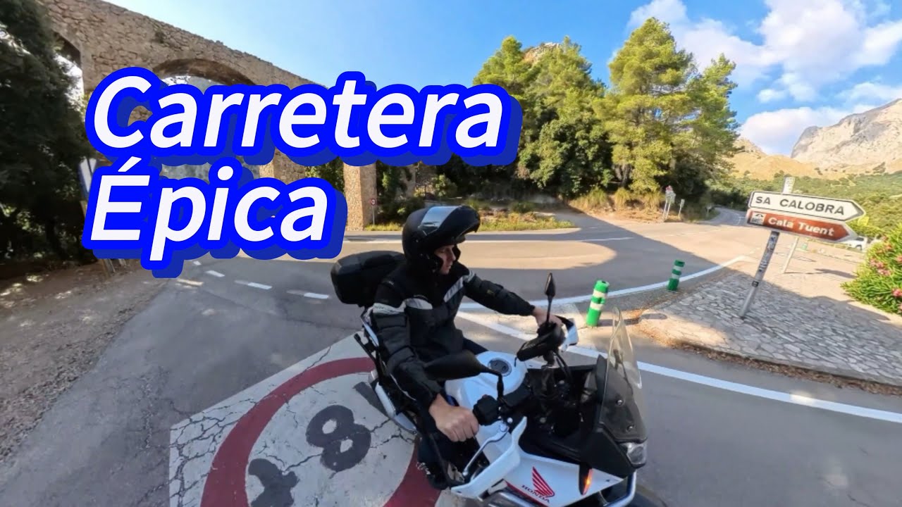 👉 “La carretera más increíble de Mallorca | Serra de Tramuntana en moto (Parte 1: hacia Sa Calobra)”
