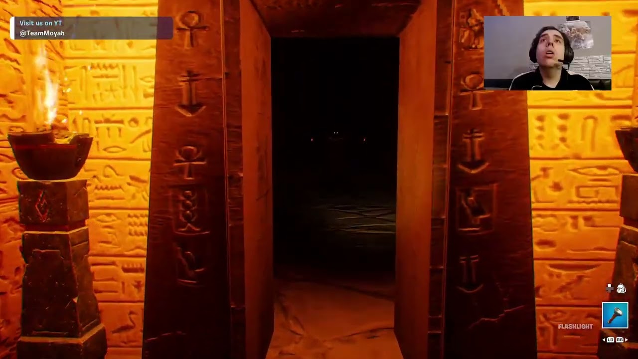 Fortnite horror Amenti bemerészkedtem egy ilyesztő piramisba 😨🦂🪲 (magyar)