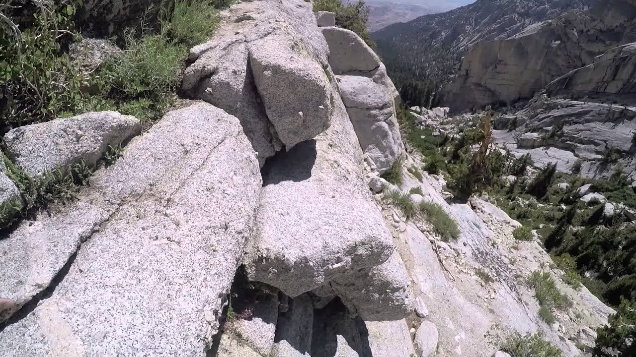 Mt. Whitney Mountaineer's Route Ebersbacher Ledges Ascent HD