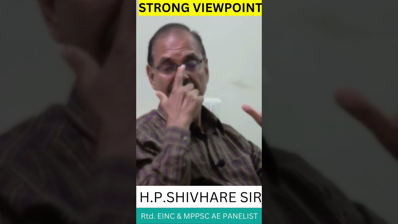 MPPSC -AE Interview Panellist Shree H.P. SHIVHARE SIR | जानिए टिप्स - कैसे करें इंटरव्यू की तैयारी |