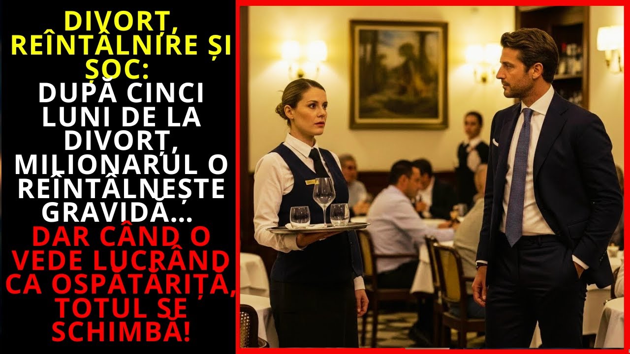 LA 5 LUNI DUPĂ DIVORȚ, MILIONARUL ÎNGHEAȚĂ CÂND O VEDE GRAVIDĂ OSPĂTĂRIȚĂ!