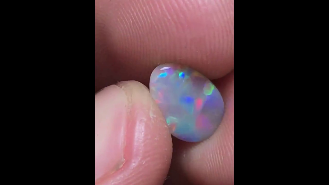 1.60ct Lightning Ridge Gem Crystal Opal LR306