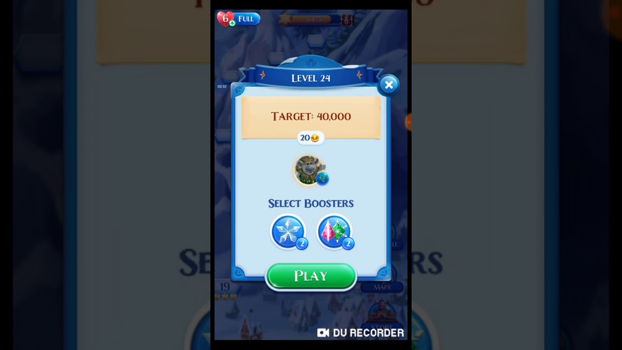 Frozen Free Fall Gameplay #1 (First Video ) For Frozen Fans