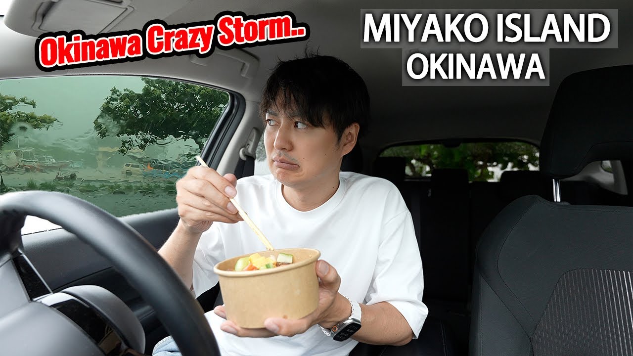Caught in a Crazy Storm in Miyako Island, Underwater Park, Okinawa Don Quijote & Tokyo Flight Ep.588