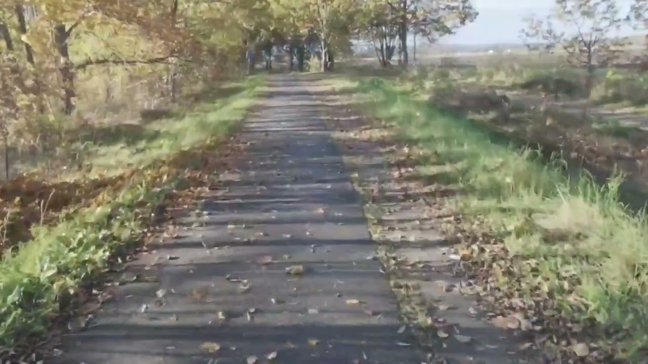 En solig höstdag på cykeln