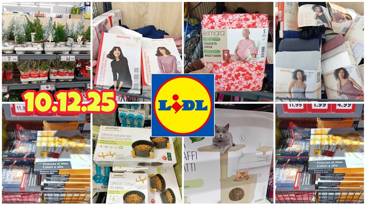LIDL BAZAR 🛒❤️ TODO PARA MASCOTAS, ROPA INTERIOR,  MANUALIDADES Y JUGUETES 01.12.25 @Amunaysuscosas 