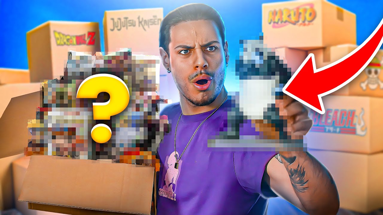 J'OUVRE UNE GIGA BOX 100% MANGA ! (insane)