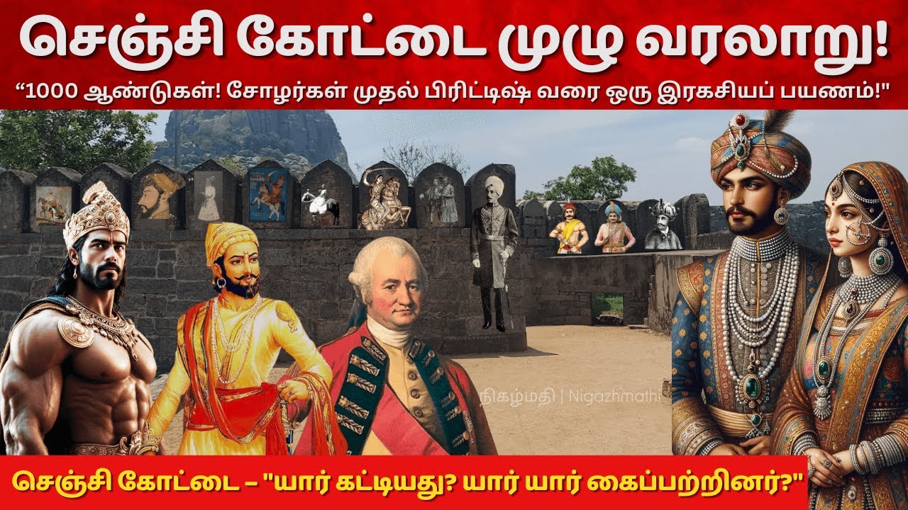 Gingee Fort Full History Explained! UNESCO World Heritage Site| Tamilnadu | Tourist| Tiruvannnamalai