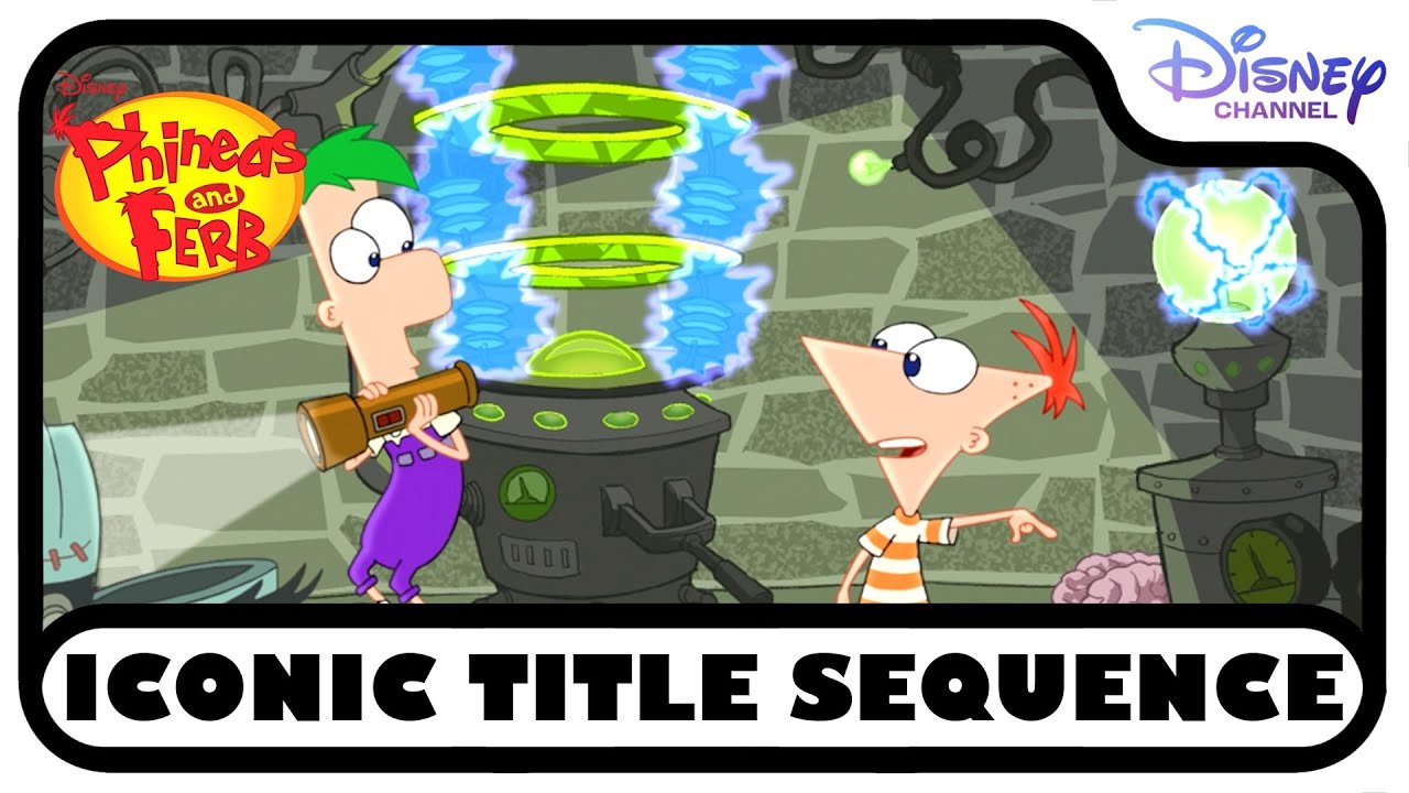 Phineas and Ferb | Iconic Title Sequence 🎵 | Disney Channel UK