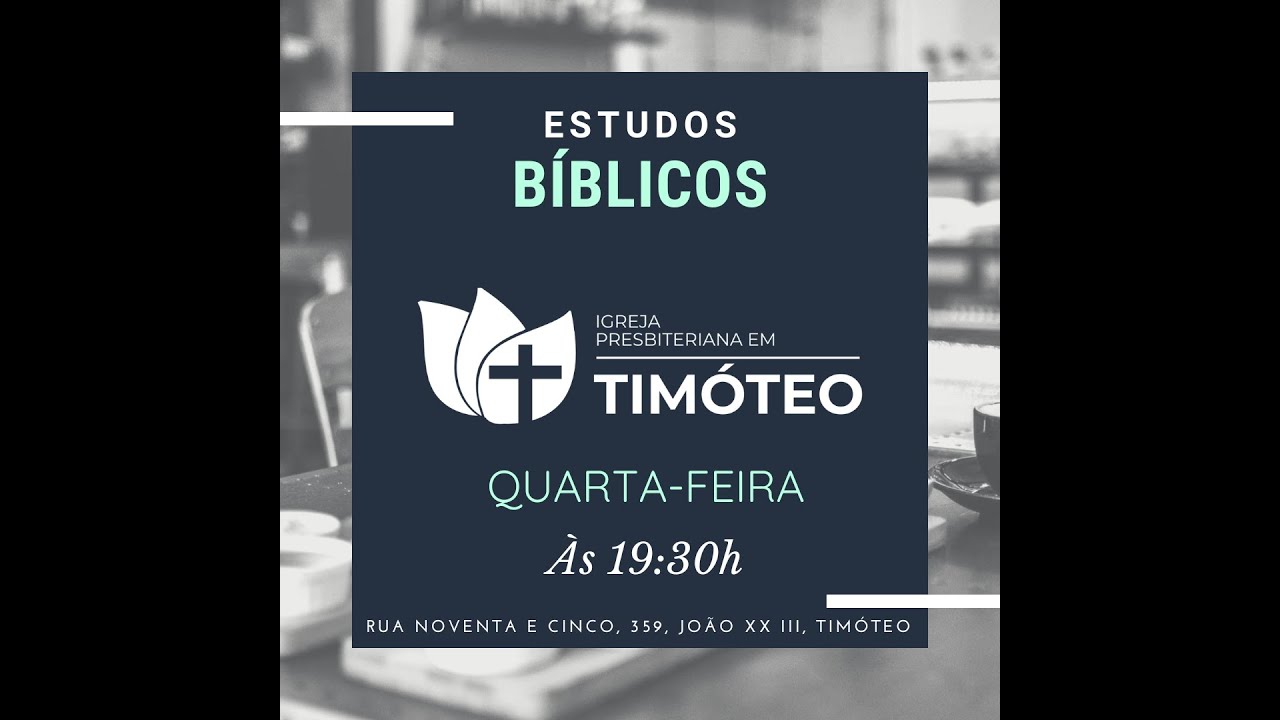 ESTUDO BÍBLICO