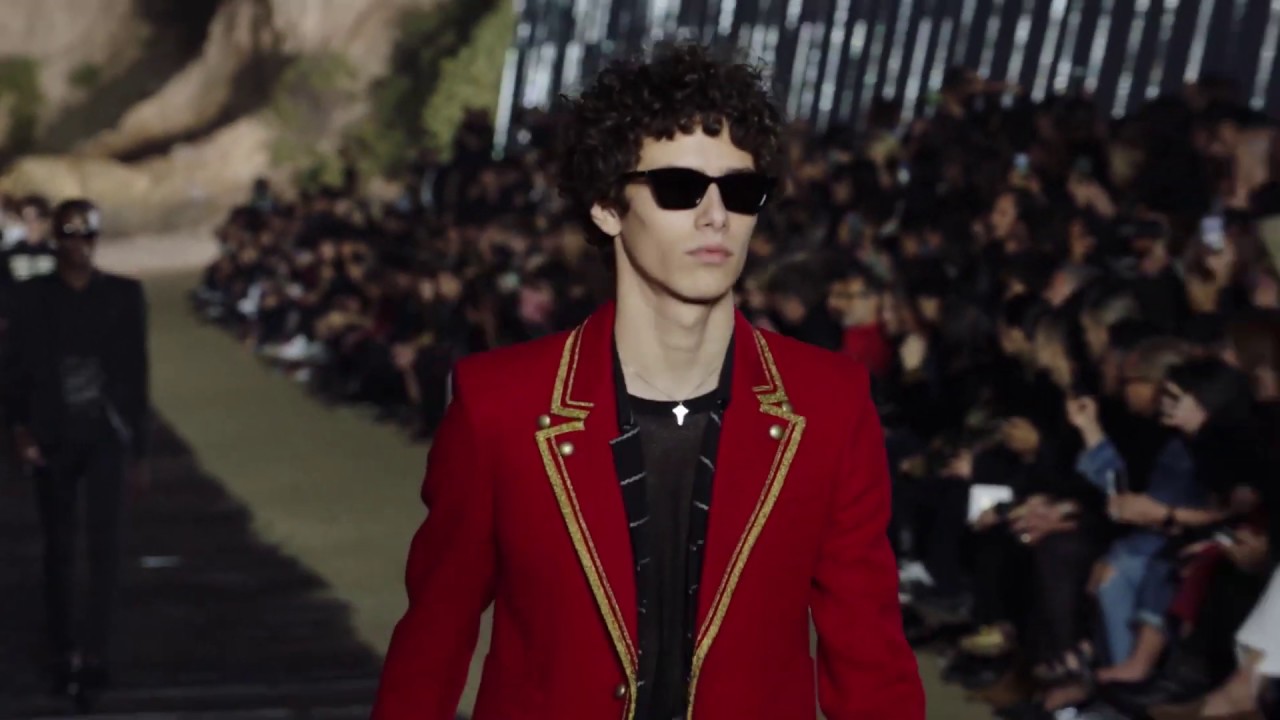 Saint Laurent Mens Fashion Show Spring Summer 2020 by Anthony Vaccarello