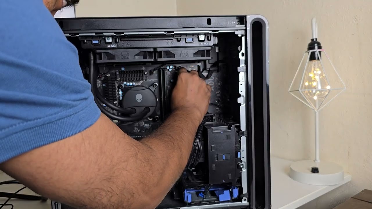 Как обновить и установить SSD в Dell Alienware Aurora R16 (простое руководство)