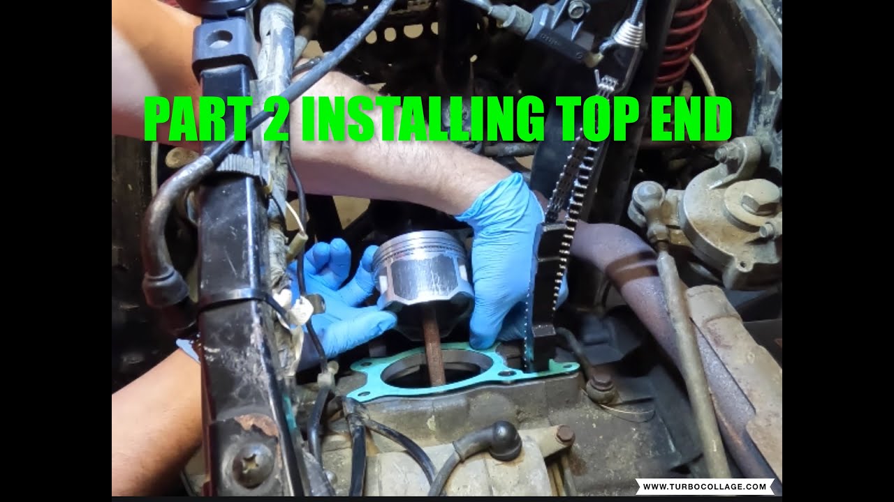 Kawasaki Prairie 400 ENGINE REBUILD