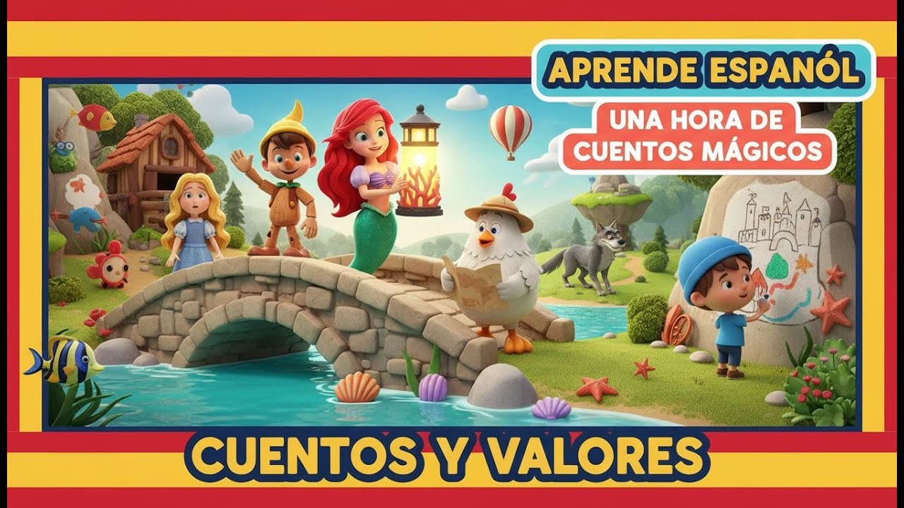 Cuentos en español • cuentos españoles • cuentos para aprender español • aprender español ✨ Cuentos