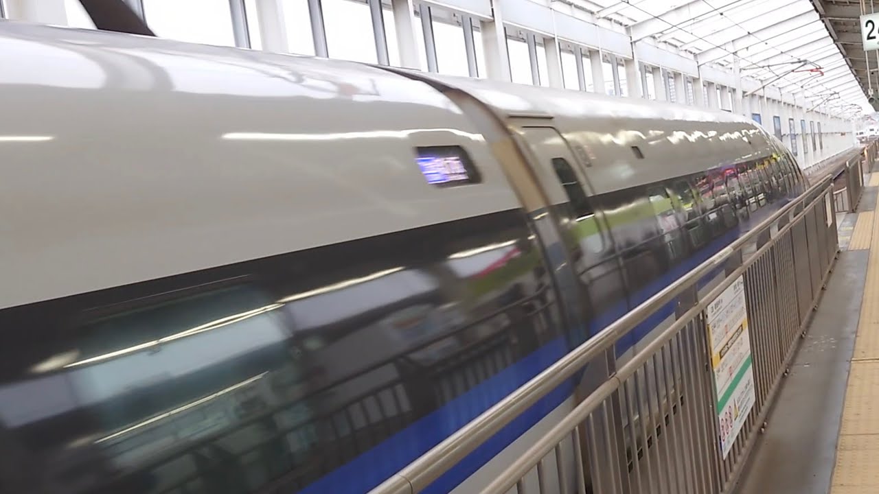 【2023年年末年始Uターンラッシュ混雑ピーク】500系こだま840号到着から発車まで/1月3日撮影