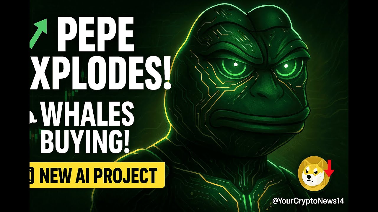 PEPE Holders:  PEPE Coin EXPLODES! 🚀 Whales Accumulate & New AI Project Hype Builds!
