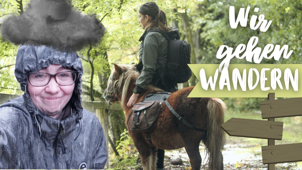 ON TOUR | Wandern mit Pferd // unterwegs mit den Shettys - Vlog 1