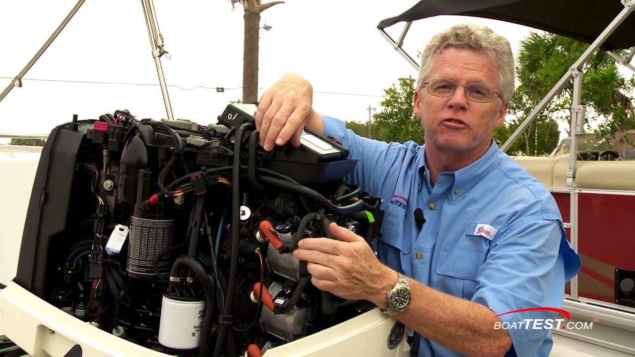 Evinrude E-TEC 135 H.O. Engine Test 2014- By BoatTest.com