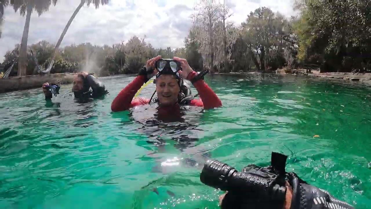 Devils Den 2 15 26 Lisa Night Dive Checkout Video 7